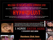 Tablet Screenshot of hypnolust.com